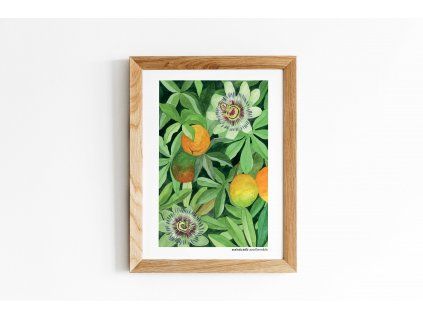 plakat passion fruit