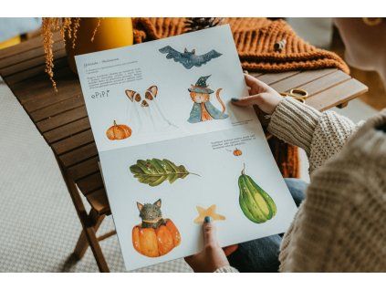 Girlanda na Halloween