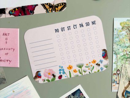 habit tracker na magnet