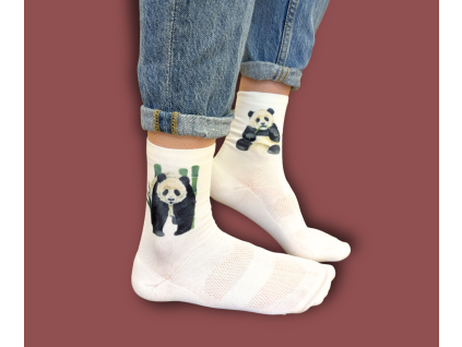 ponožky s pandou